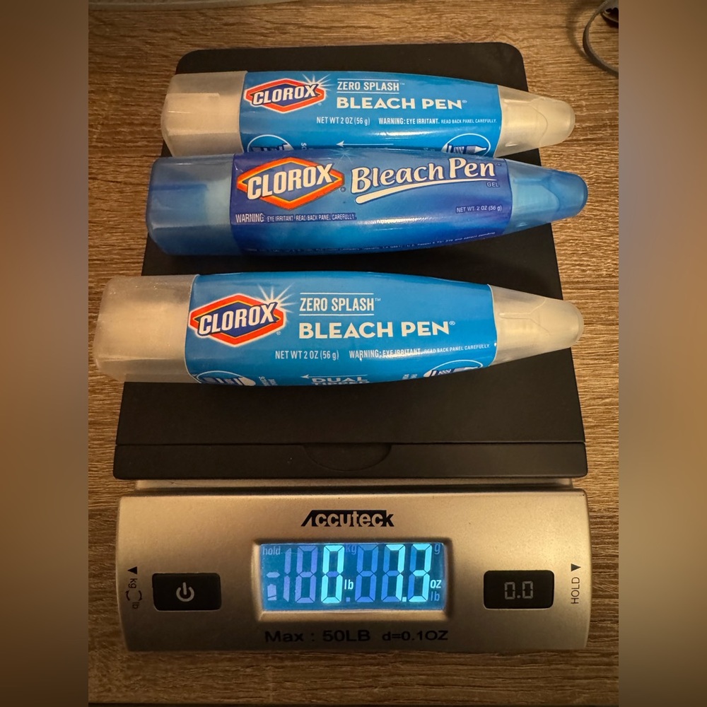 Clorox Discontinued Zero Splash Bleach Pen Bundle 2 New 1 Used